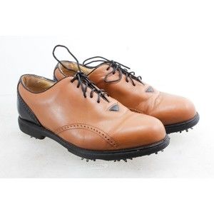 Footjoy Europa Collection Women's Golf Shoes US 7 M UK 4.5 EU 37.5 Brown Leather